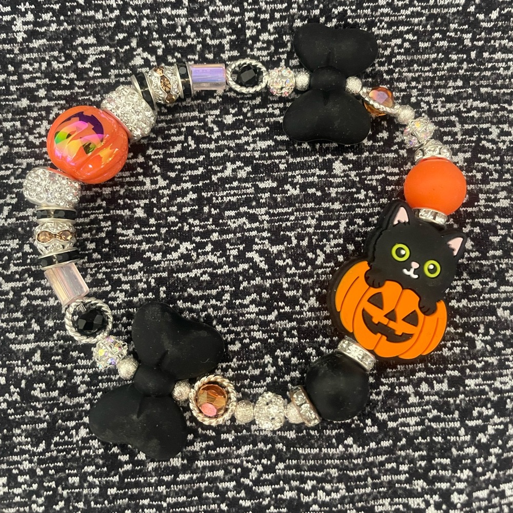 spooky halloween bracelet